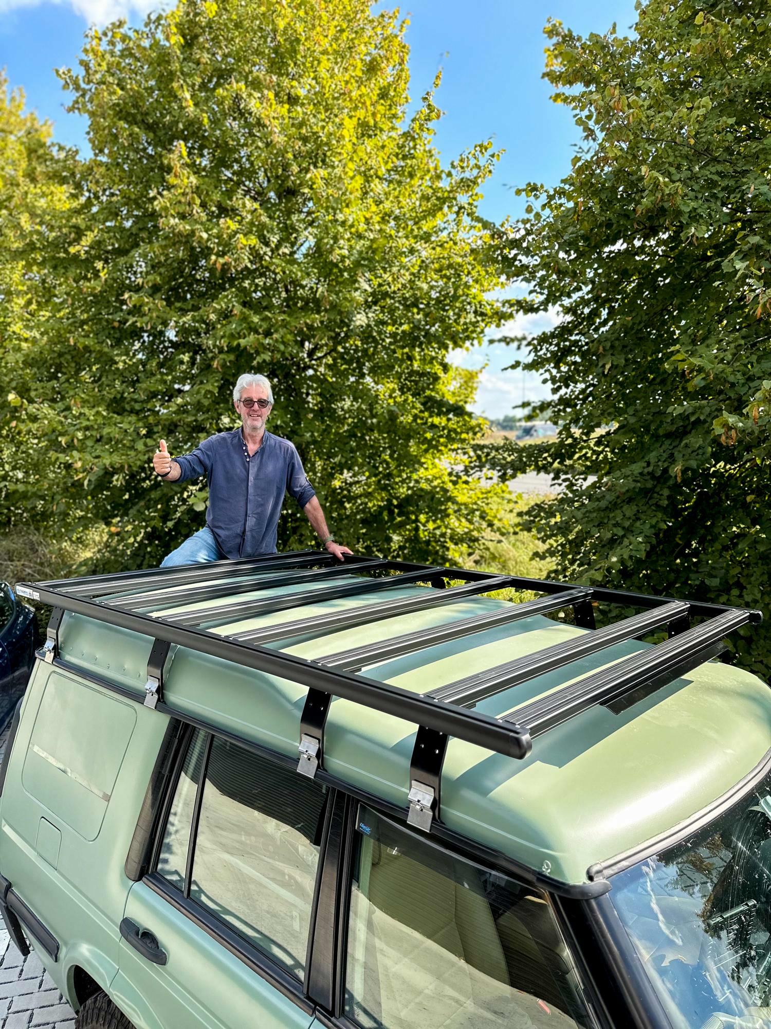 Land Rover Discovery galerie de toit – The Maroc Challenge