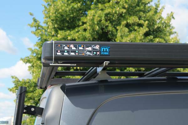 Transporter des tuyaux? 4 avantages d’un tube de transport (mTube) sur le toit de votre véhicule utilitaire.