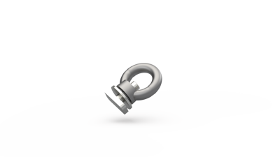 BOUCLE D&#039;ARRIMAGE AVEC VISSERIE - INOX