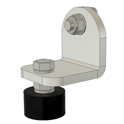 FIXATION TAMPON CAOUTCHOUC GALERIE MASTER 2024 ARRIERE